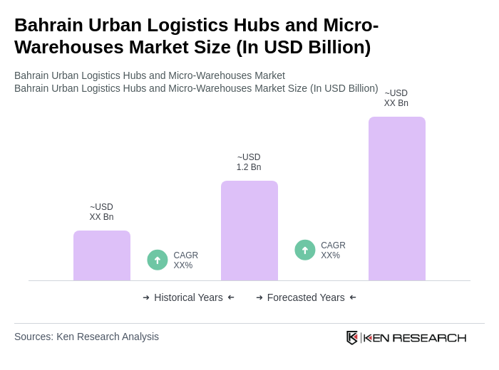 Bahrain Urban Logistics Hubs and Micro-Warehouses Market Size Bahrain Urban Logistics Hubs and Micro-Warehouses Market Size